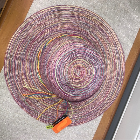 NWT! O'rageous Women's Multicolor Sun Caps Pink - Picture 6 of 9